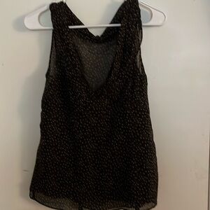 Ann Taylor sheer shell.